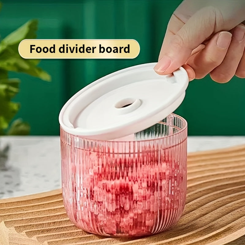 Electric Garlic Crusher and Food Chopper with USB-Powered Operation, Portable Electric Chopper with One-Touch Lever, Heavy-Duty 10oz Cup, for Garlic, Onion, Ginger, Meat, Vegetables - Ideal for Home & Professional Kitchens, Garlic Chopper, Kitchen